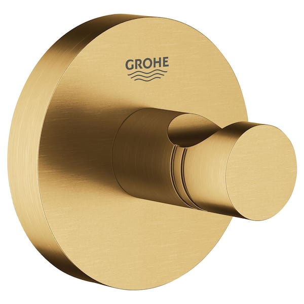 GROHE Essentials Single Robe Hook in Brushed Cool Sunrise