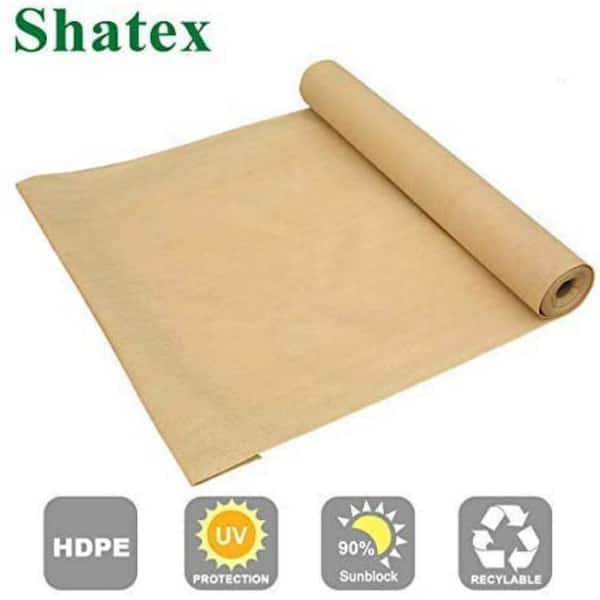 Shatex 90% UV Block Outdoor Sunscreen Shade Panel Patio/Window/RV Awning 6FT BK
