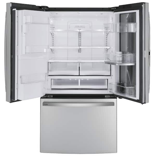 GE Profile 27.7 Cu. Ft. French-Door Refrigerator with Hands-Free