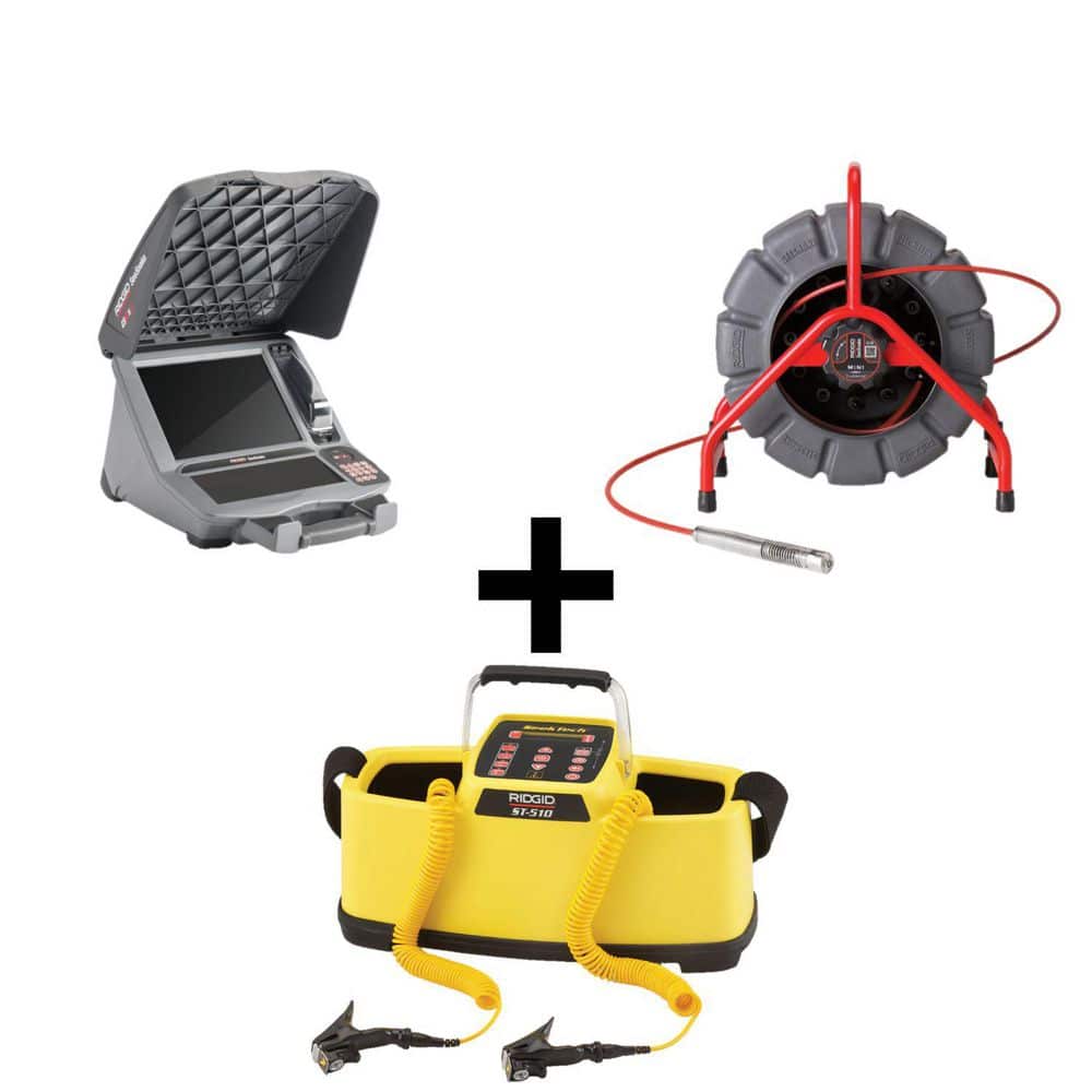 SeeSnake Mini Inspection Sewer Camera Reel w/ CS12x Monitor & 10-Watt SeekTech ST-510 Underground Transmitter Bundle price history on PriceWatchPro