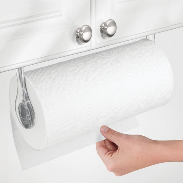 Idesign Wall Mount Paper Towel Holder, Bathroom Paper Towel Holder Home Depot