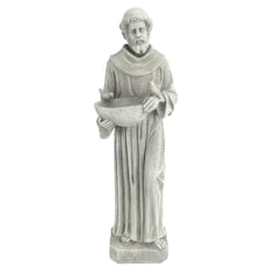 20 in. H Nature's Nurturer St. Francis Small Garden Statue