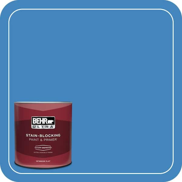 BEHR ULTRA 1 qt. #560B-6 Warm Spring Extra Durable Flat Interior Paint & Primer