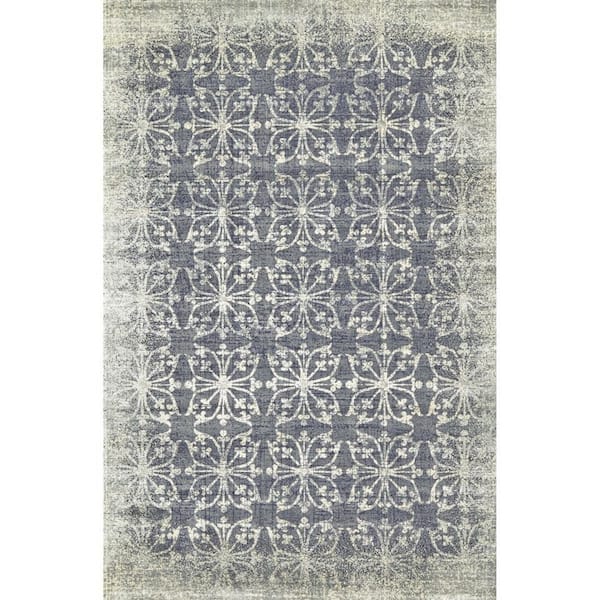 9 x 12 Tan, Gray Geometric Area Rug