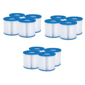 4.25 in. Dia Replacement Type D Pool and Spa Filter Cartridge (12-Pack)