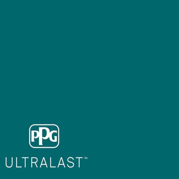 PPG UltraLast 1 qt. #PPG1147-7 Tahitian Treat Matte Interior Paint and Primer