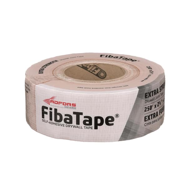 Saint Gobain Adfors Fibatape Extra Strength 2 3 8 In X 250 Ft Self Adhesive Mesh Drywall Joint Tape Fdw8666 U - How To Use Mesh Tape For Drywall