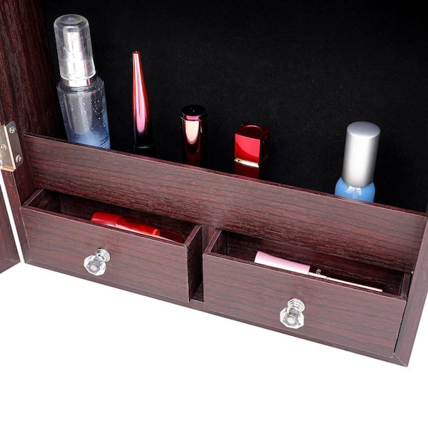 Polyvalent Designer Lockable Vanity Case And Jewelry Box With Volt