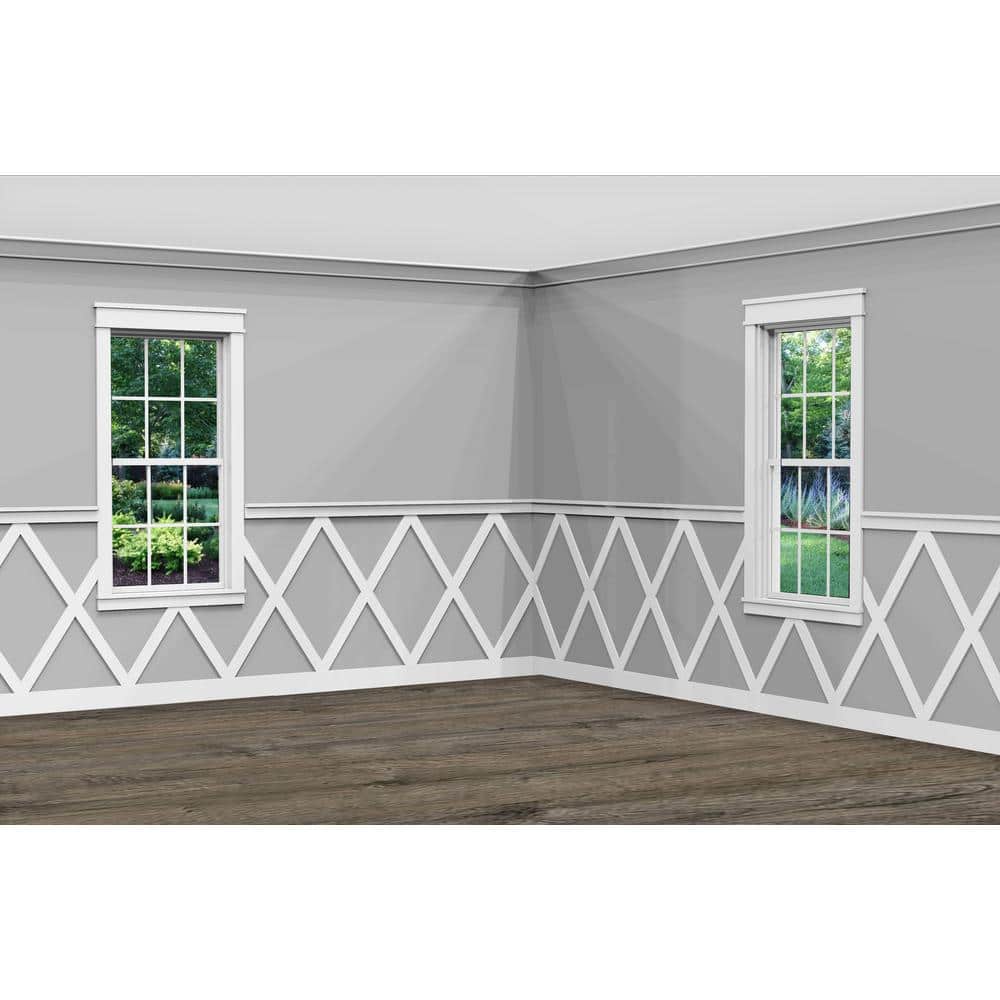 44" Brown Unfinished Aspen Wood 3D Wall Paneling Kit