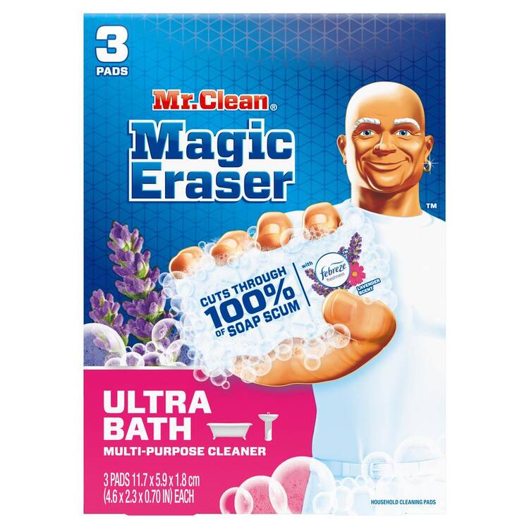 Mr. Clean Ultra Bath Magic Eraser Sponge (3-CNT)