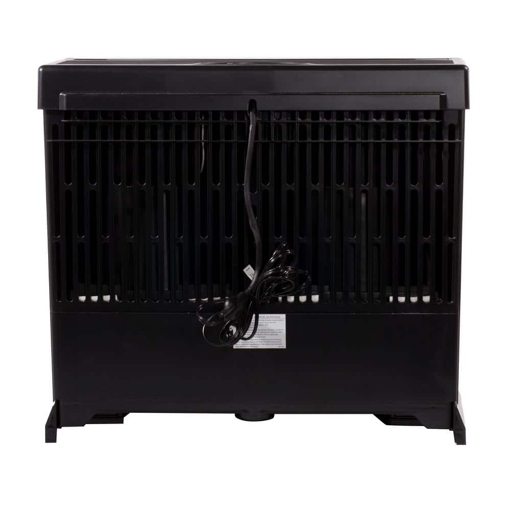 Brushed Nickel Large Evaporative Humidifier with Humidistat