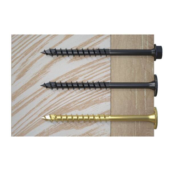SPAX 3/8 in. x 6 in. Black Powerlags XF Exterior T50 T-Star