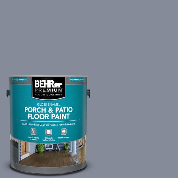 1 gal. #PPU15-08 River Tour Gloss Enamel Interior/Exterior Porch and Patio Floor Paint