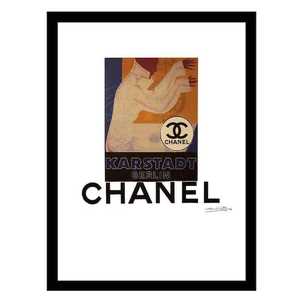 VENICE BEACH Collections Fashion Piano Player by Fairchild Paris 1 Piece Framed Graphic Print Abstract Poster Art Print 18 in. x 14 in.