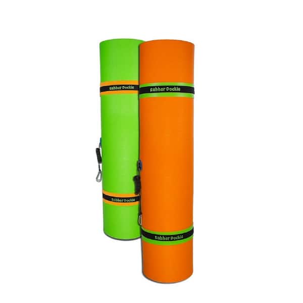 Rubber Dockie 9 x 5 Floating Water Mat Pad for Swimming Lakes Boats Rivers Ocean