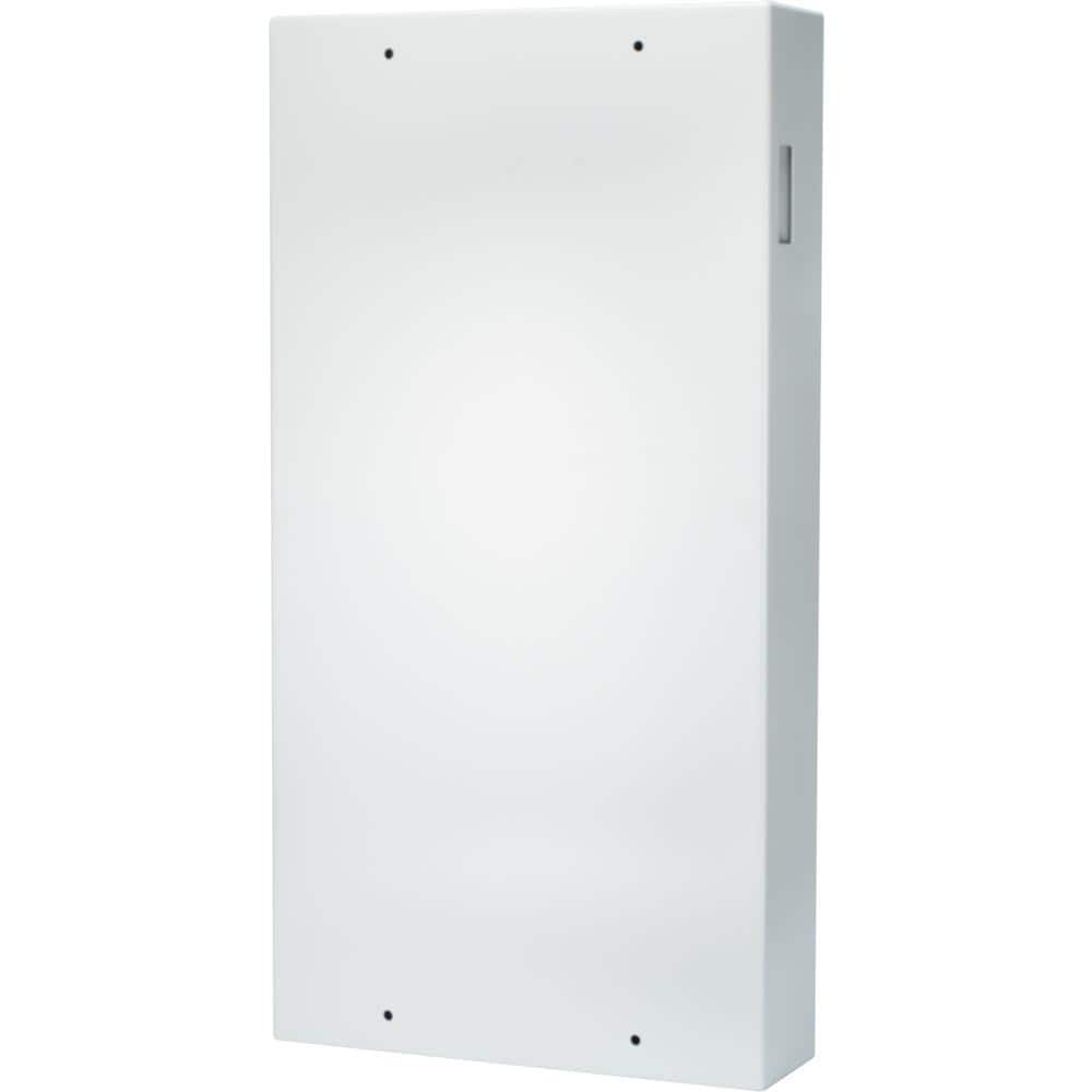 White Steel Digital Keypad Wall Safe with 180 Key Capacity