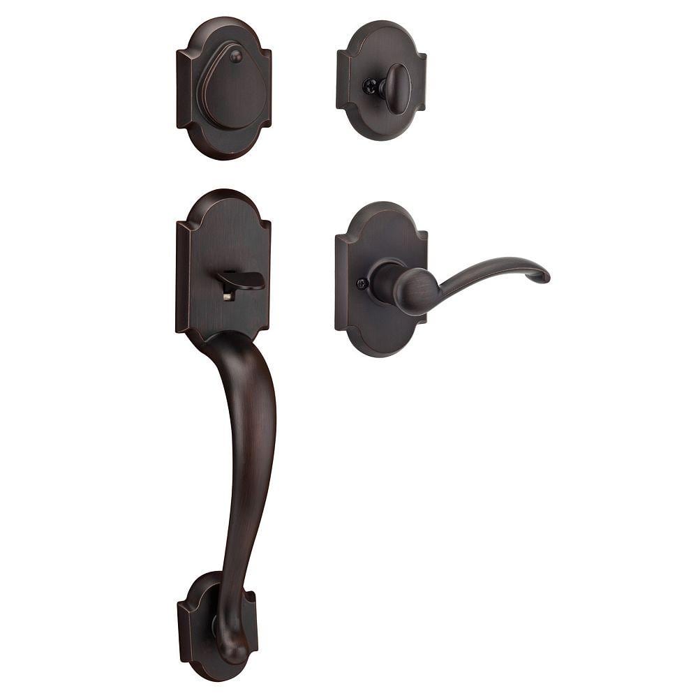 Have a question about Kwikset Austin Venetian Bronze Single Cylinder Door  Handleset with Austin Entry Door Handle Featuring SmartKey Security? Pg  The Home Depot