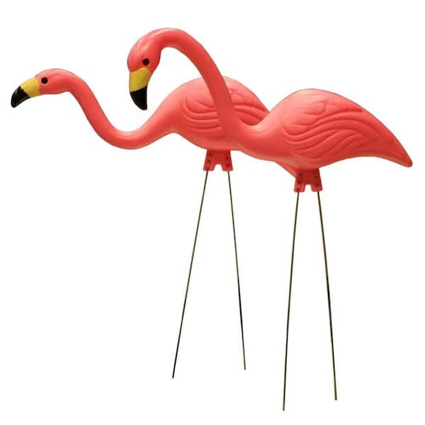 Southern Patio 26 in. Pink Flamingo (2-Pack)