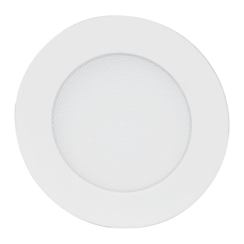 White Aluminum 4-Inch Ultra Thin LED Recessed Light Kit, 2-Pack