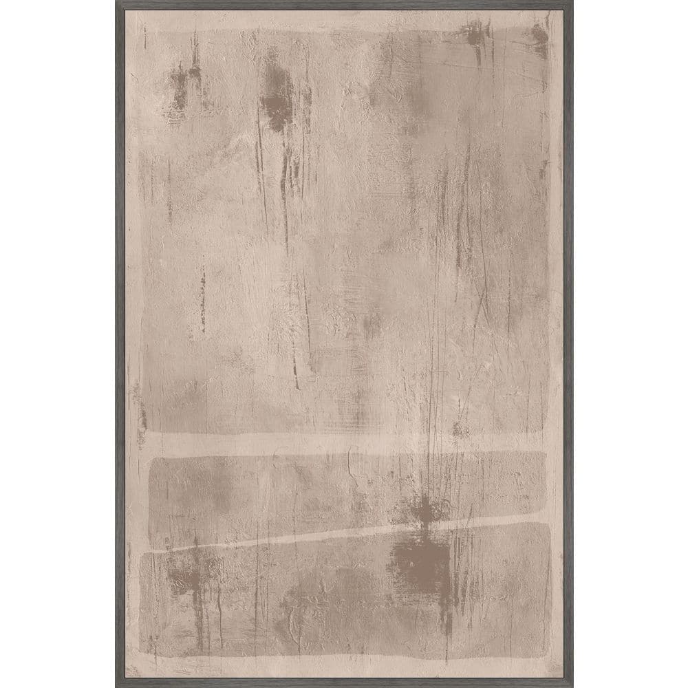 Equal Passion by Marmont Hill Floater Framed Canvas Abstract Art Print 24 i