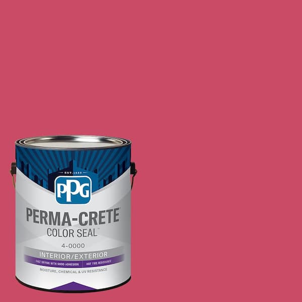 Perma-Crete Color Seal 1 gal. PPG1184-7 California Wine Satin Interior/Exterior Concrete Stain