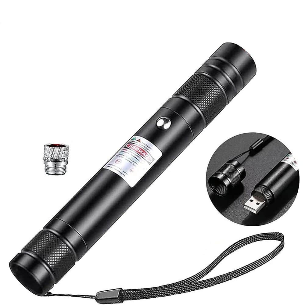 Red Laser Pointer High Power Long Range ScreenRechargeable USB Charging Pen for Teaching Hiking Outdoor Cat Toy price history on PriceWatchPro