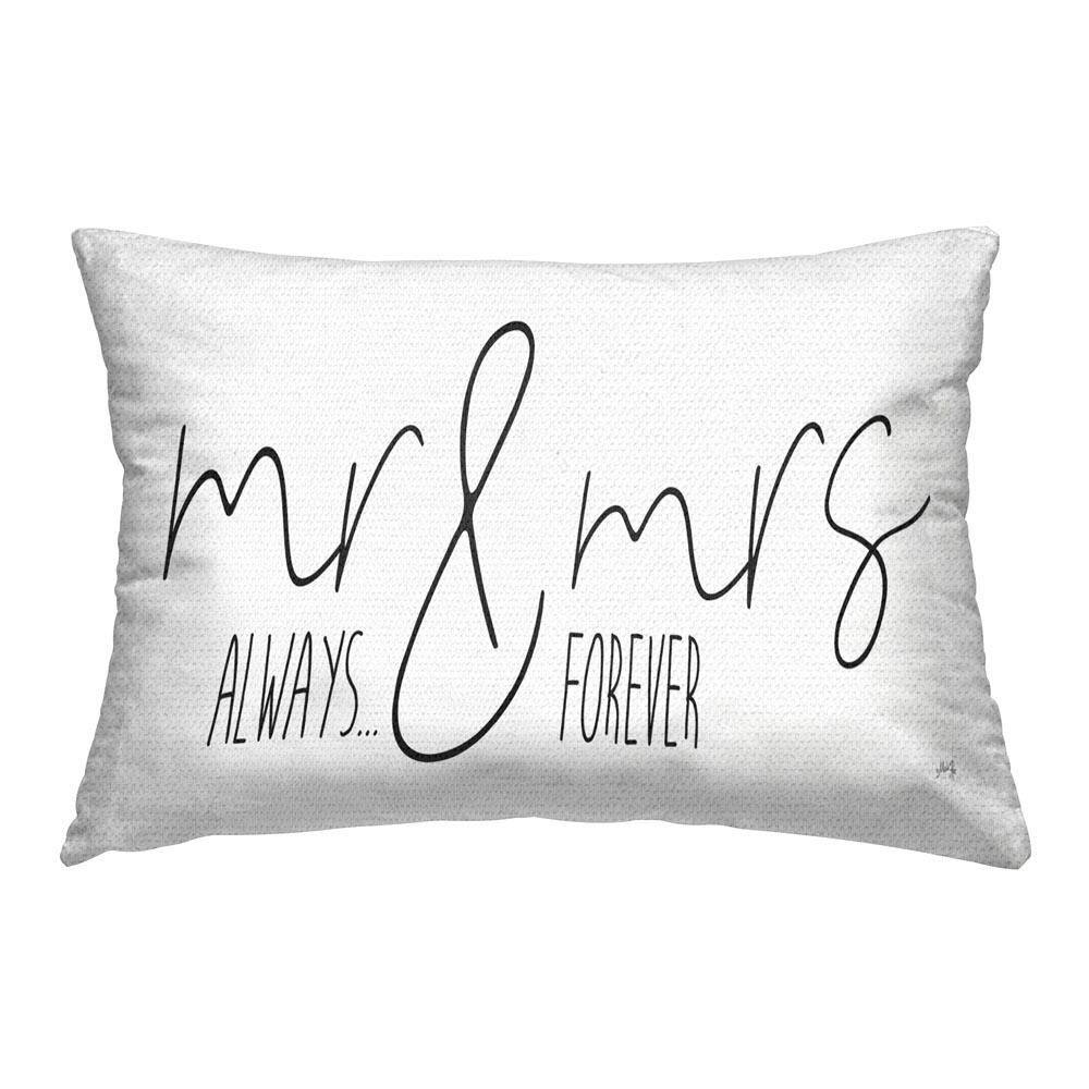 Romantic Always & Forever Outdoor Printed Throw Pillow by Marla Rae price history on PriceWatchPro