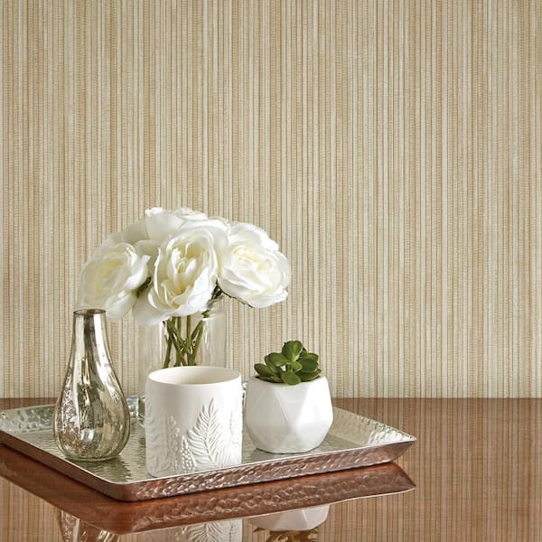 Graham  Brown Surface Vinyl Textured Grasscloth Wallpaper  UnpastedPaste  the paper  56sq ft  Natural 101448  RONA