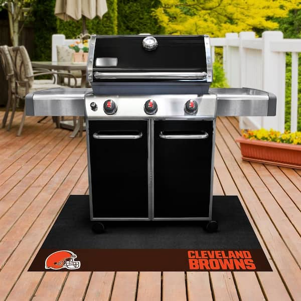 FANMATS NFL Cleveland Browns 26 in. x 42 in. Grill Mat 12181 - The Home  Depot