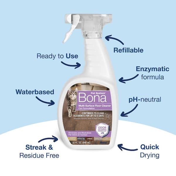 32 oz. Multi-Surface Floor Cleaner, Cat Formulation