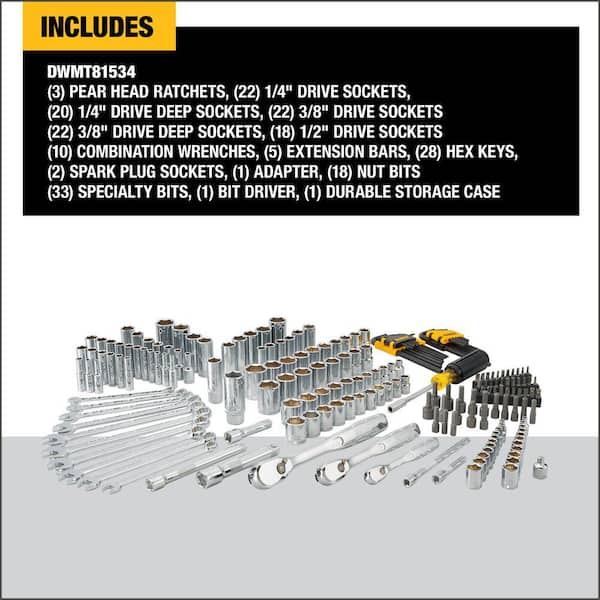 Mechanics Tool Set (205-Piece)
