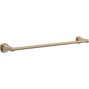 Stryke 24 in. Towel Bar in Champagne Bronze