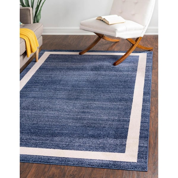 Del Mar Maria Navy Blue 10' 0 x 13' 0 Area Rug
