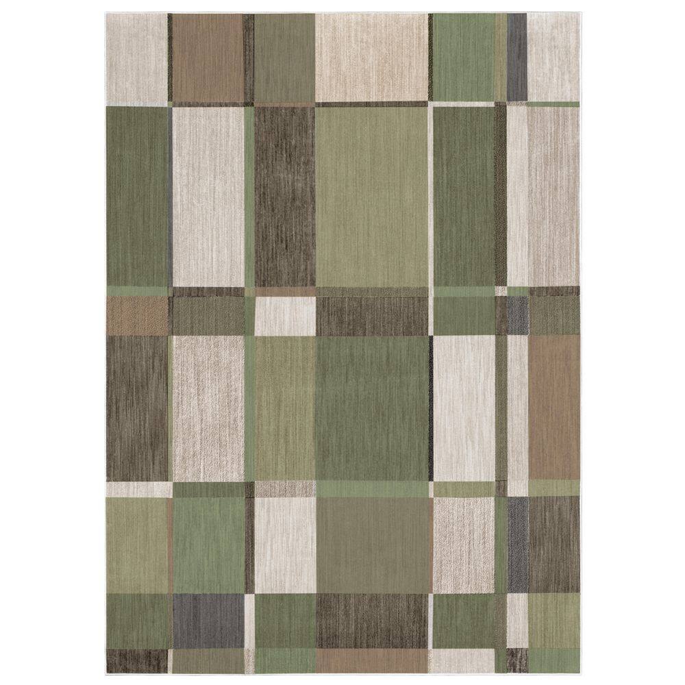 Vela Green 2 ft. x 7 ft. Modern Indoor Area Rug price history on PriceWatchPro