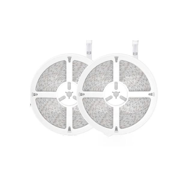 LED Strip Lights 130 ft. Lights Strip for Bedroom Desk Indoor Room Bedroom Brithday Gifts RGB Decor with Remote in White