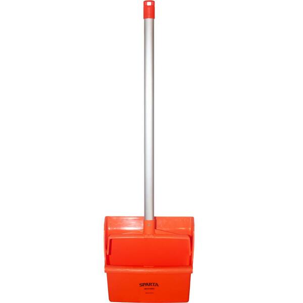 16 in. Large Scoop Upright Dustpan with Steel Handle (4-Pack)