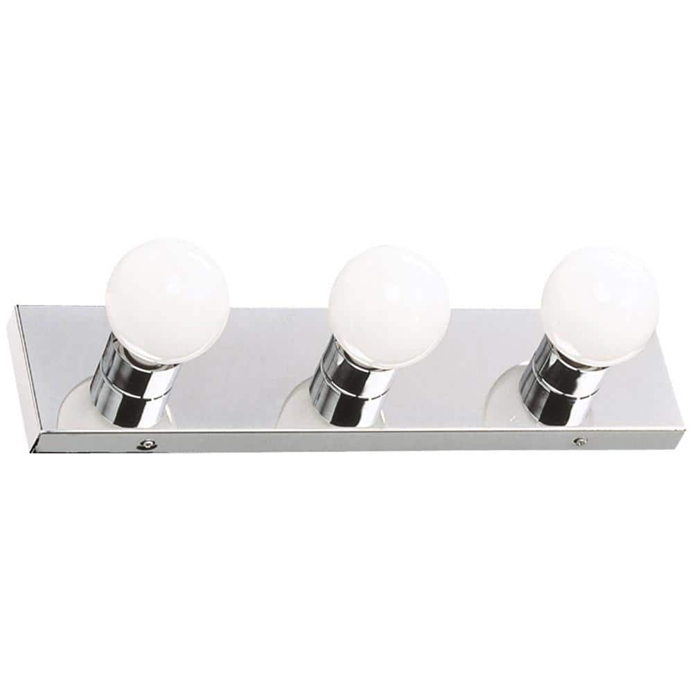 Design House Contemporary 3-Light Indoor Vanity Light Dimmable for ...