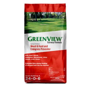 36 lbs. Fairway Formula Spring Fertilizer Weed and Feed and Crabgrass Preventer, Covers 10,000 sq. ft. (24-0-6)