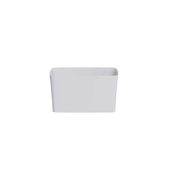 Unbranded 47 in. x 27 in. Soaking Bathtub with Reversible Drain in White