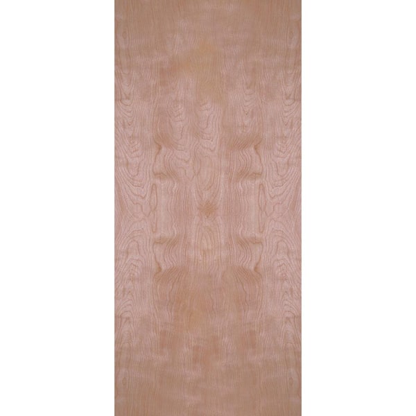 Masonite 36 in. x 80 in. Birch Veneer Smooth Flush Hardwood Hollow Core Composite Interior Door Slab
