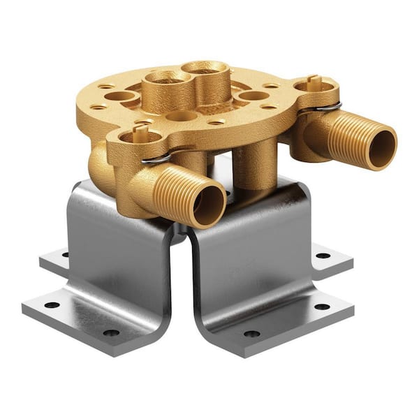 M-Pact Single Riser Concrete Mounting Kit for Floor Mount Tub Filler