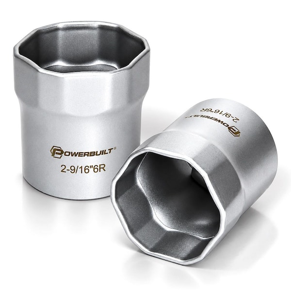 Alltrade 2-9/16 in. 6-Point Wheel Bearing Lock Nut Socket 647067