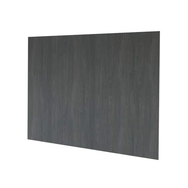 Cambridge Carbon Marine Slab Style Kitchen Cabinet Island Back Panel (36 in W x 0.75 in D x 48 in H)