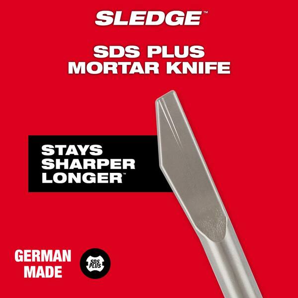 SLEDGE Steel Mortar Knife Chisel Bit 