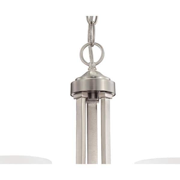 Overland Park 3-Light Mini Chandelier in Brushed Nickel