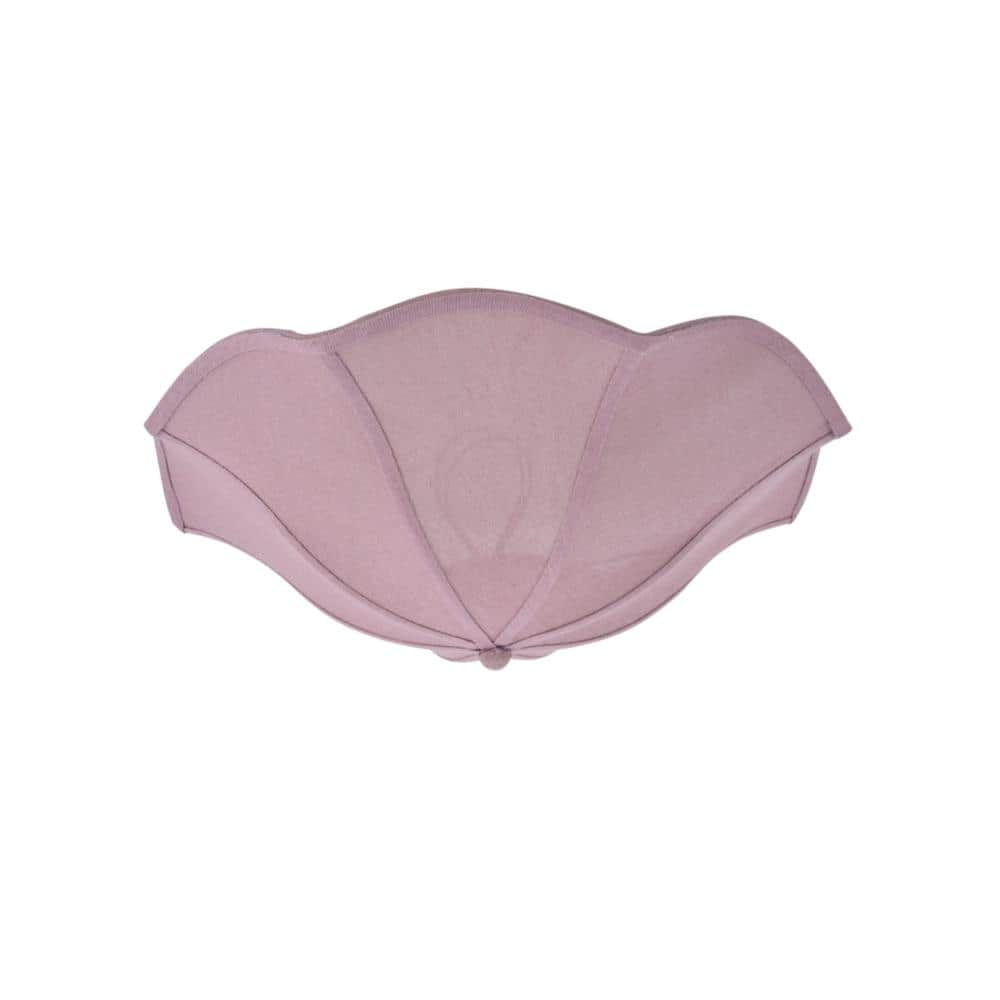 Purplish Red Faux Linen Clip-On Ceiling Lamp Shade, 13" Diameter
