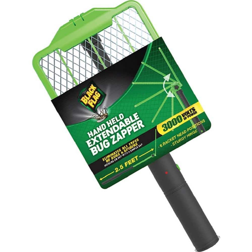 BLACK+DECKER Large Handheld Battery Powered Electric Fly Swatter in the  Insect Traps department at