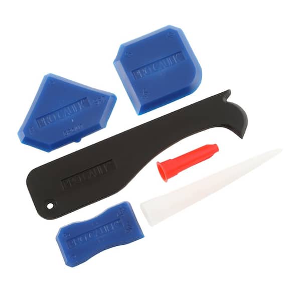 Project Source 4-Pack Caulk Tool Kit in the Caulk Accessories department at