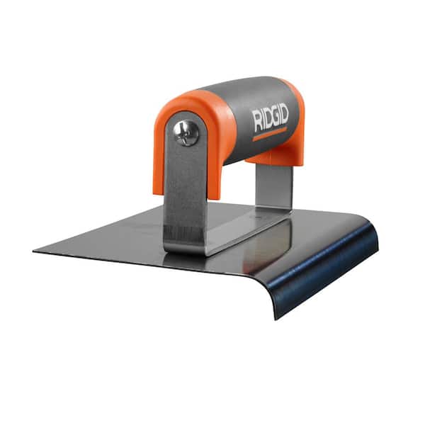 RIDGID 6 in. x 4 in. Blue Steel Edger