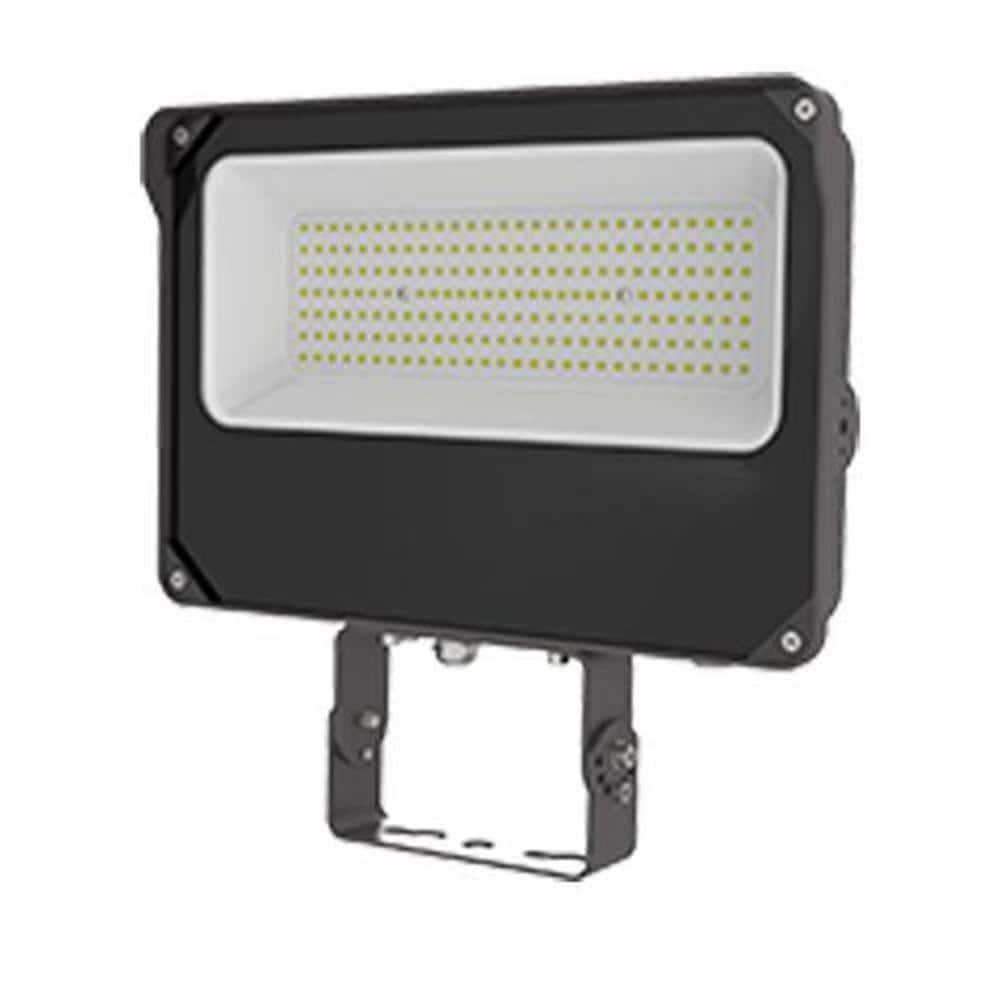 Penguin 240-Watt Bronze Outdoor Integrated LED Flood Light 36000 Lumens 5000K Yoke Mount Hybrid Landscaping Light -  BEYOND LED TECHNOLOGY, 152834-1